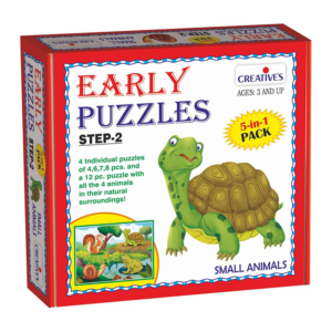 Creative's- Early Puzzles Step 2 – Small Animals