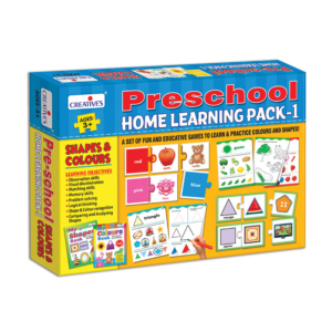 Creative's- Preschool Home Learning Pack – 1- “ Shapes & Colours”