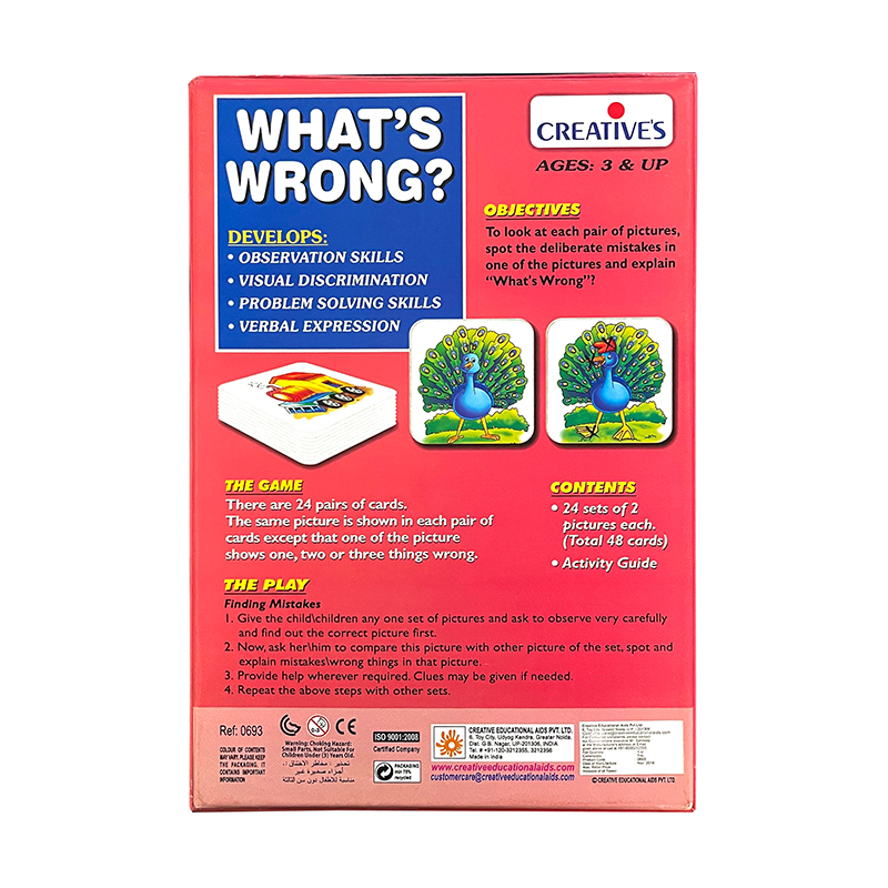 Creative's- What’s Wrong?