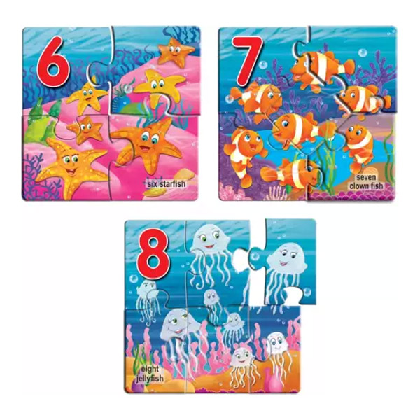 Creative's- Early Puzzles Numbers 6-10