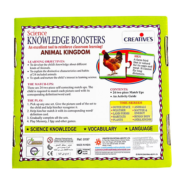 Creative's- Knowledge Booster – Animal Kingdom