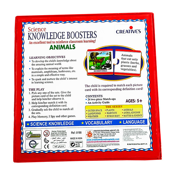 Creative's- Knowledge Booster – Animals