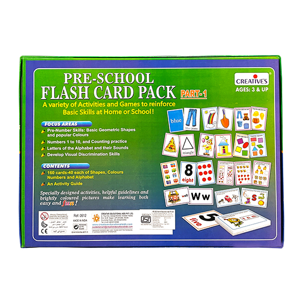 Creative's- Pre-School Flash Card Pack (Part 1)