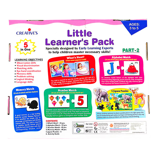 Creative's- Little Learner’s Pack – Part 2