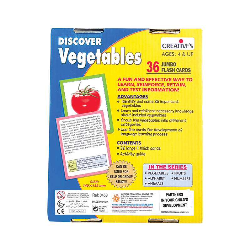Creative's- Discover Vegetables