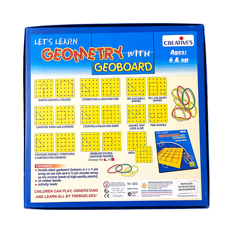 Creative's- Let’s Learn Geometry With Geoboard