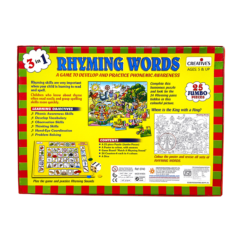 Creative's- Rhyming Words