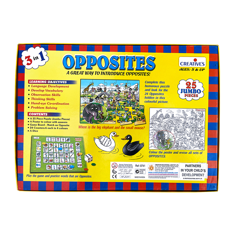 Creative's- Opposites 3 in 1 Pack