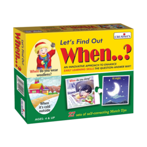 Creative's- Let’s Find Out When..?