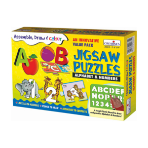 Creative's- Jigsaw Puzzles (Alphabet & Numbers)