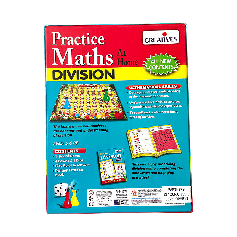 Creative's- Practice Maths – Division