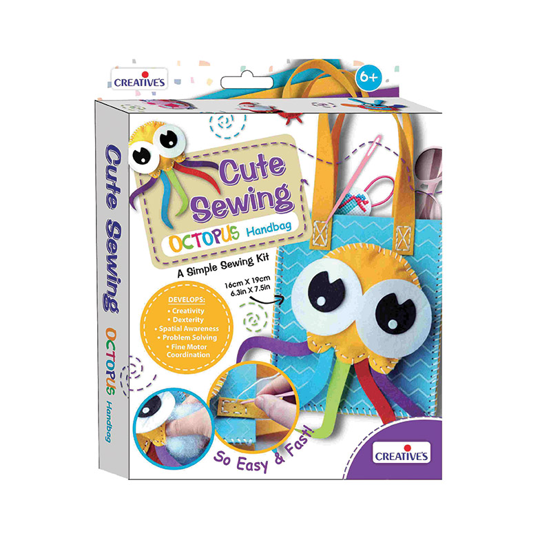 Creative's- Cute Sewing (Octopus Handbag)