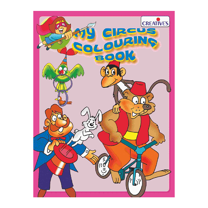 Creative's- My Circus Colouring Book