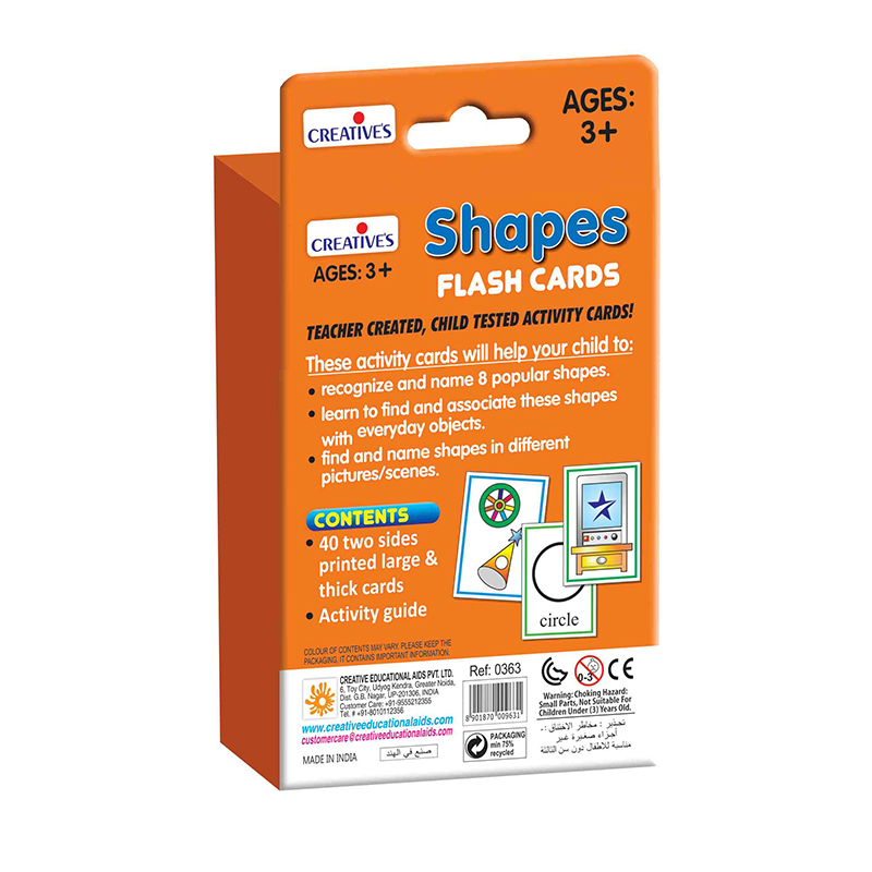 Creative's- Flash Cards (Shapes)