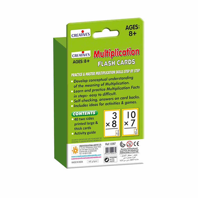 Creative's- Multiplication Flash Cards