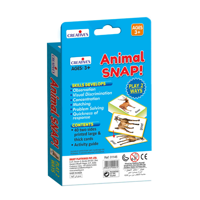 Animal Snap Card Game - Image 3